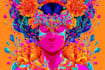 do amazing psychedelic and trippy illustration