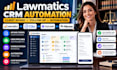 lawmatics CRM setup client intake automation clio mycase filevine integration
