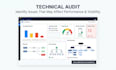 do a comprehensive technical SEO and UX audit