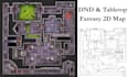 draw dnd battle maps, ttrpg maps, fantasy maps and 2d game map environments