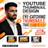 design 3 eye catching youtube thumbnails