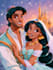 create a disney cartoon illustration