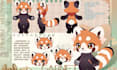 do custom plush reference sheet plush toy design stuffed furry animal character