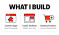 be your shopify developer for custom apps, liquid and theme development