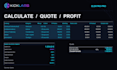 create a custom excel spreadsheet or business calculator