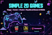 build modern web app and simple 2d game using ai tools