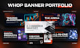 make high quality whop banners