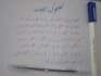write   urdu handwriting assignment and neat urdu notes