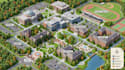 design custom campus, school, university and wayfinding maps