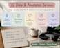 transcribe, translate and annotate audio, video and text data