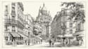 create urban sketches and architectural illustrations
