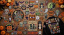 make custom halloween embroidered patches, iron on patch