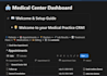 create a custom notion dashboard and CRM
