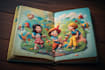 children book illustrations and children book cover