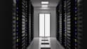 design data center with professional 3d realistic render dc white space