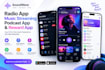 develop radio app, music streaming app, podcast app and reward app