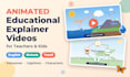 create ai animated educational explainer videos