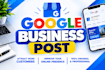 write SEO optimized google business profile posts