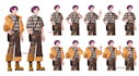draw visual novel character sprite