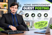 publish home improvement guest post on quality websites