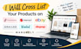 cross listings on poshmark mercari ebay grailedvinted and depop manually