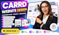 build carrd website, landing page, and carrd redesign
