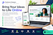 build a professional responsive website with a drag and drop builder