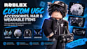 create custom roblox accessories,hair and wearable items
