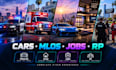 create, setup and develop a customize fivem gta 5 roleplay server, car pack
