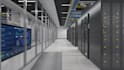 create 3d server room design, data center design, data hall, IT equipment room