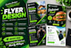 design unique and creative flyer designs