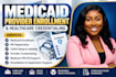 handle medicaid provider enrollment, credentialing and caqh setup