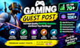 grow your gaming website with quality gaming backlinks
