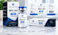 design peptide vial labels and packaging that look professional