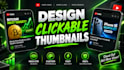 design a professional clickable youtube thumbnail