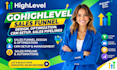 setup gohighlevel sales funnel design, optimization, crm setup, sales pipelines