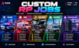 develop custom fivem gta 5 rp scripts jobs business missions and gameplay system