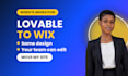 lovable to wix, lovable website migration lovable wix convert website