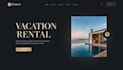 vacation rental direct booking website booking confirmation bnb website section