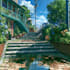 draw anime background and environment art