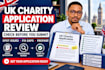 review your UK charity application to avoid rejection