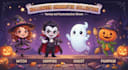 create a cute halloween caricature