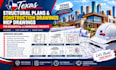 do structural plan and construction drawings, mep drawings as texas engineer
