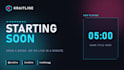 design a matching stream overlay package, no ai art