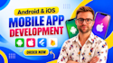do flutter mobile app development android ios app creation, ai flutter developer