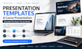 design professional powerpoint presentation and custom presentation slides