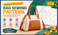 do digital bag pattern making, custom bag sewing pattern and tech pack grading