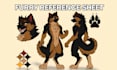 furry reference sheet ref sheet anthro sfw nsfw furry ref sheet character design