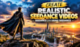 create realistic seedance videos ,seedance 2 5 using seedance