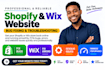 fix shopify wix ecommerce website bugs wix shopify themes errors troubleshooting